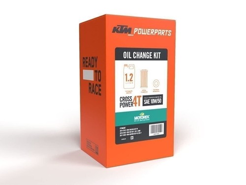 Ktm motorex oil change kit - oil,