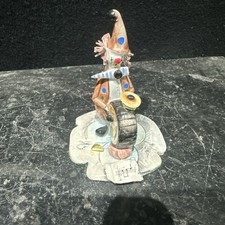 Porcelain Clown Figurine by