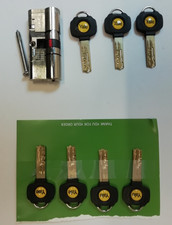 Euro cylinder genuine Yale 35 x 35 seven genuine Yale keys anti-snap