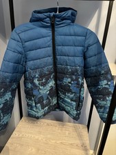 Boys Age 10 Blue Patterned