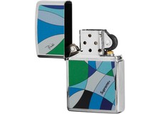 Supreme Emilio Pucci Zippo Blue