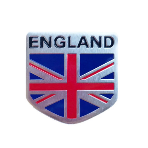 2pc england shield car - 2pc,