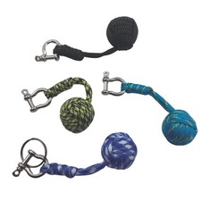 House of Marbles Monkey’s Fist Rope Keyring Sailor Knot Nautical Gift Shackle