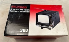 Vintage BELWOOD 308 5" B/W TV