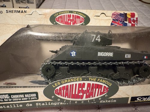 Solido sherman battle - battle, tank