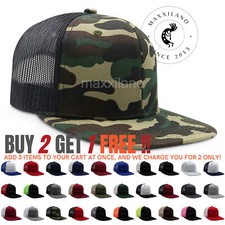 Men Snapback Hat Cotton Mesh