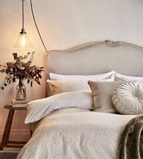 Laura Ashley Campion Reversible Double Bedset, Dove Grey £90 (2)