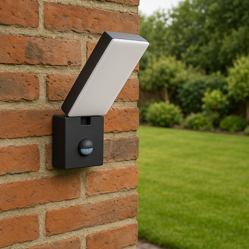 Led pir garden wall - led,