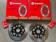 2x Brembo ORO Front Brake Disc