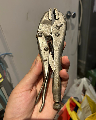 Mole self grip wrench locking - wrench,