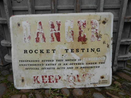 Genuine vintage rocket - genuine,