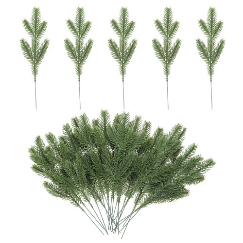 30pcs artificial pine - 30pcs,