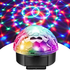 MoonBeam Multi Colour LED Disco Ball Party Light Effect. Moonglow
