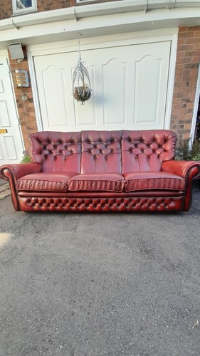 Vintage leather oxblood - leather, 3