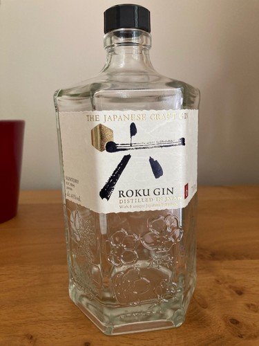 Gin bottle roku 70cl - gin,