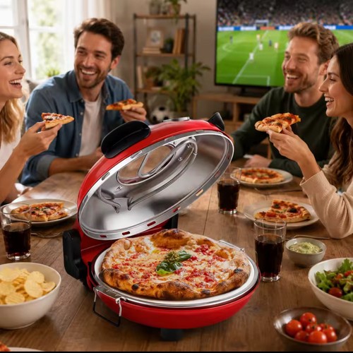 Electric pizza maker - pizza, 5
