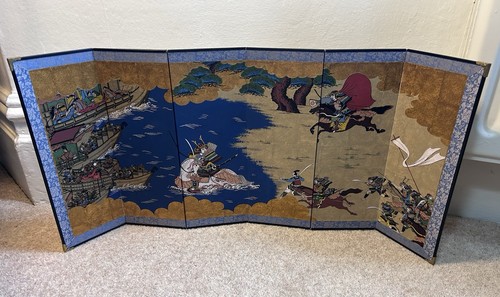 Vintage japanese byobu - vintage,