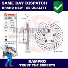 Rampro Front Left Brake Disc