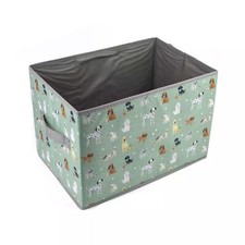 Foldable Toy Box Green