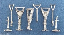 Avro vulcan landing gear - 1/72,