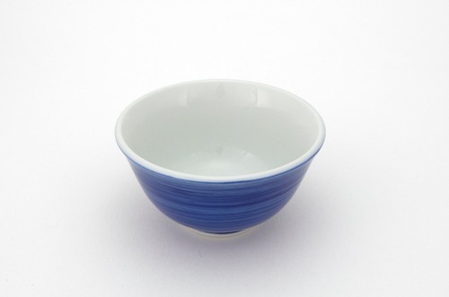 Blue striped japanese tea - tea, cups
