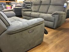 3&2 Full power Recline Grey