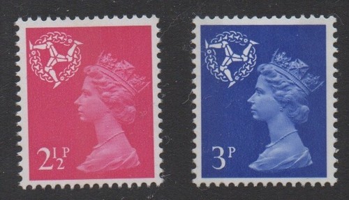Isle man 1971 sg8 sg9 - of, 1971.