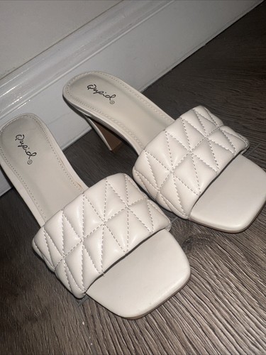 White high heels size - high, 3