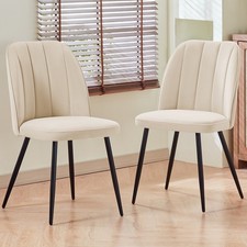 2/4/6X Dining Chairs Velvet