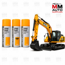 3x JCB YELLOW RAL 1007 Tractor