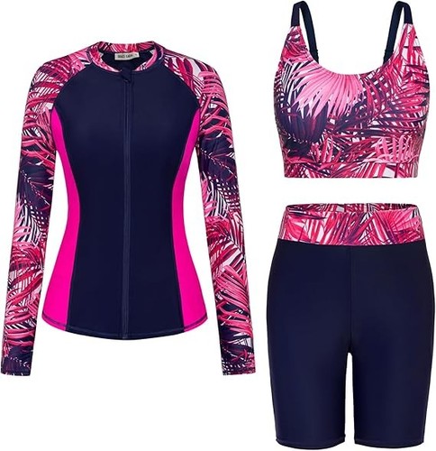 Women rash guard set piece - women, 3