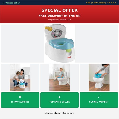 Fisher price toddler - fisher-price, potty