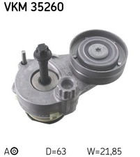 Centre SKF VKM 35260 Belt Tensioner, V-ribbed belt for ALFA ROMEO,CHEVROLET,FIAT