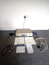 Sony ST-D777ES Audiophile Tuner AM/FM DAB Plus Aerials Cables Manuals DEMO VIDEO