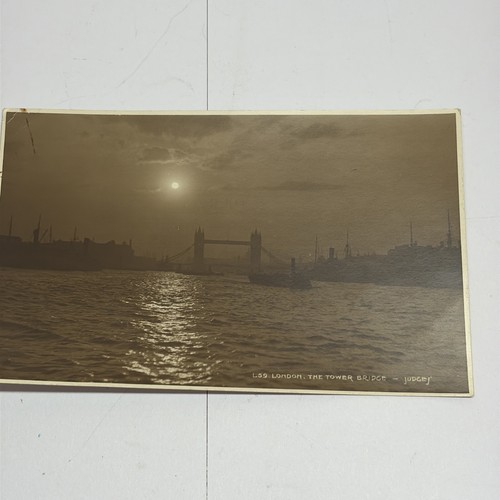 Tower bridge london postcard - bridge,