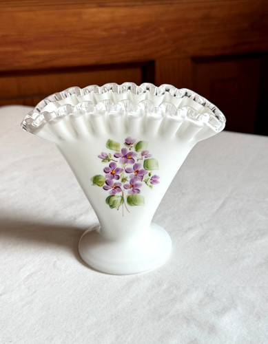 Vtg fenton silver - fenton, crest