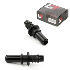 2x counterpart quick release straight fuel line 11.8 x 10 mm for JAGUAR