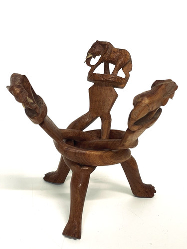 Hand carved interlocking - hand,