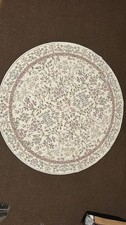 TOPICK Vintage Floral Round