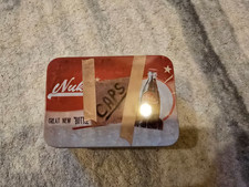 Fallout Bottle Cap Series Nuka Cola with Collectible Tin + caps brand new