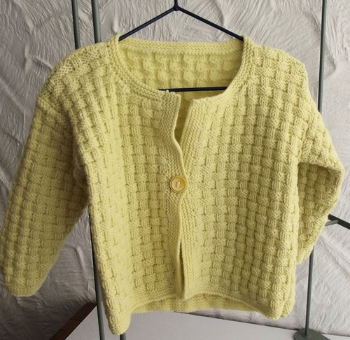 Hand knitted childrens - hand,