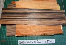 REAL WOOD VENEER, 80 + SHEETS FOR RESTORATIONS,CRAFTS,FURNITURE,HOBBY,MARQUETRY