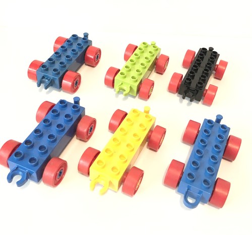Lego duplo train bases car - 6x,