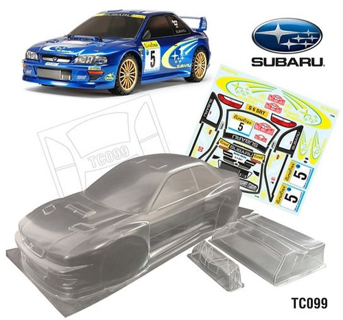 Car body shell rally - 1/10,