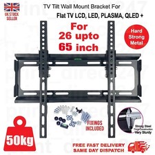 TV Wall Bracket Mount Samsung LG Toshiba Blaupunkt 26 32 37 40 42 43 50 65 inch