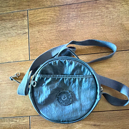 Kipling grey round nylon - grey,