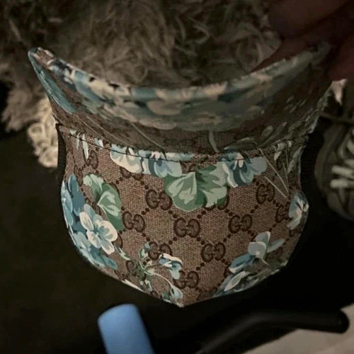Gucci monogram floral mesh - monogram,