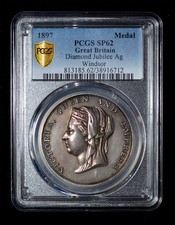 PCGS SP62 1897 QUEEN VICTORIA