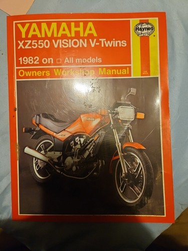 Haynes yamaha xz550 vision - xz550,