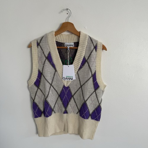 Ganni prince neck - neck, top